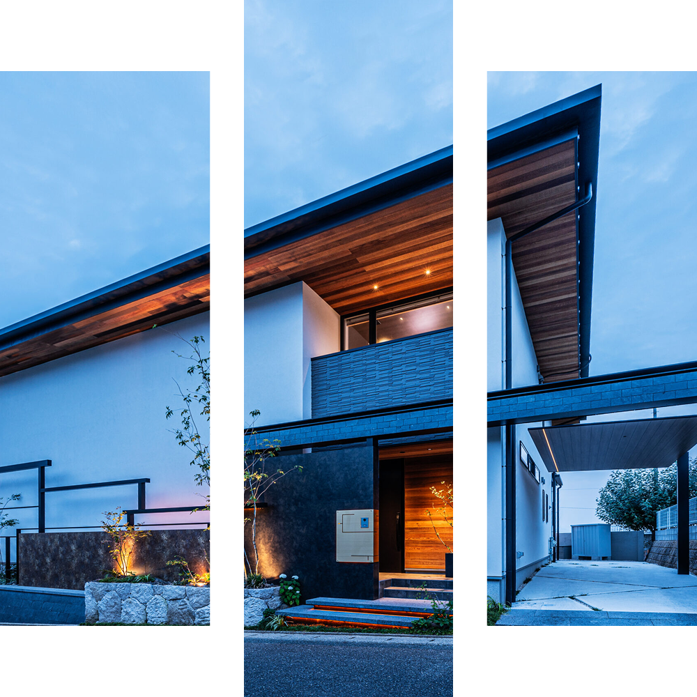 家の外観の写真